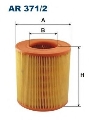 Filtru aer AUDI A6 (4F2, C6) (2004 - 2011) FILTRON AR371/2 piesa NOUA