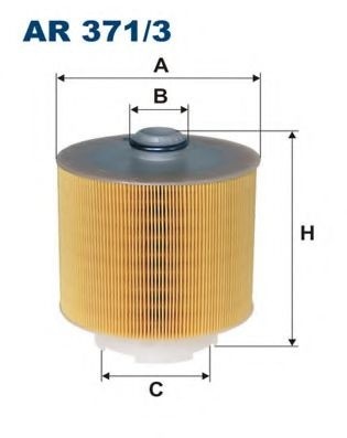 Filtru aer AUDI A6 (4F2, C6) (2004 - 2011) FILTRON AR371/3 piesa NOUA