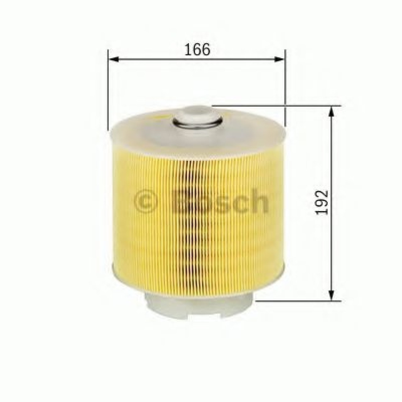 Filtru aer AUDI A6 Allroad (4FH, C6) (2006 - 2011) BOSCH F 026 400 198 piesa NOUA