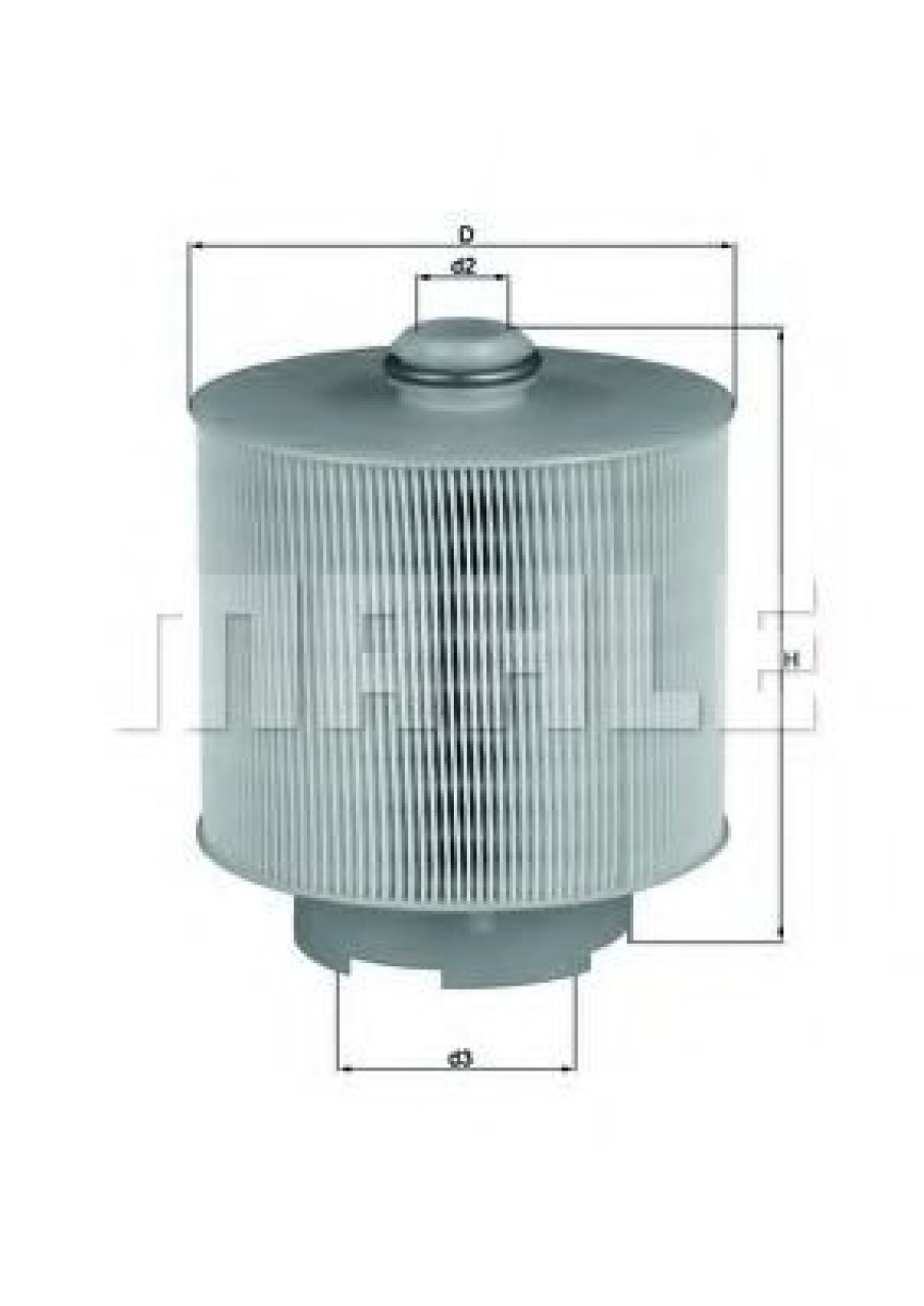 Filtru aer AUDI A6 Avant (4F5, C6) (2005 - 2011) KNECHT LX 1006/1D piesa NOUA