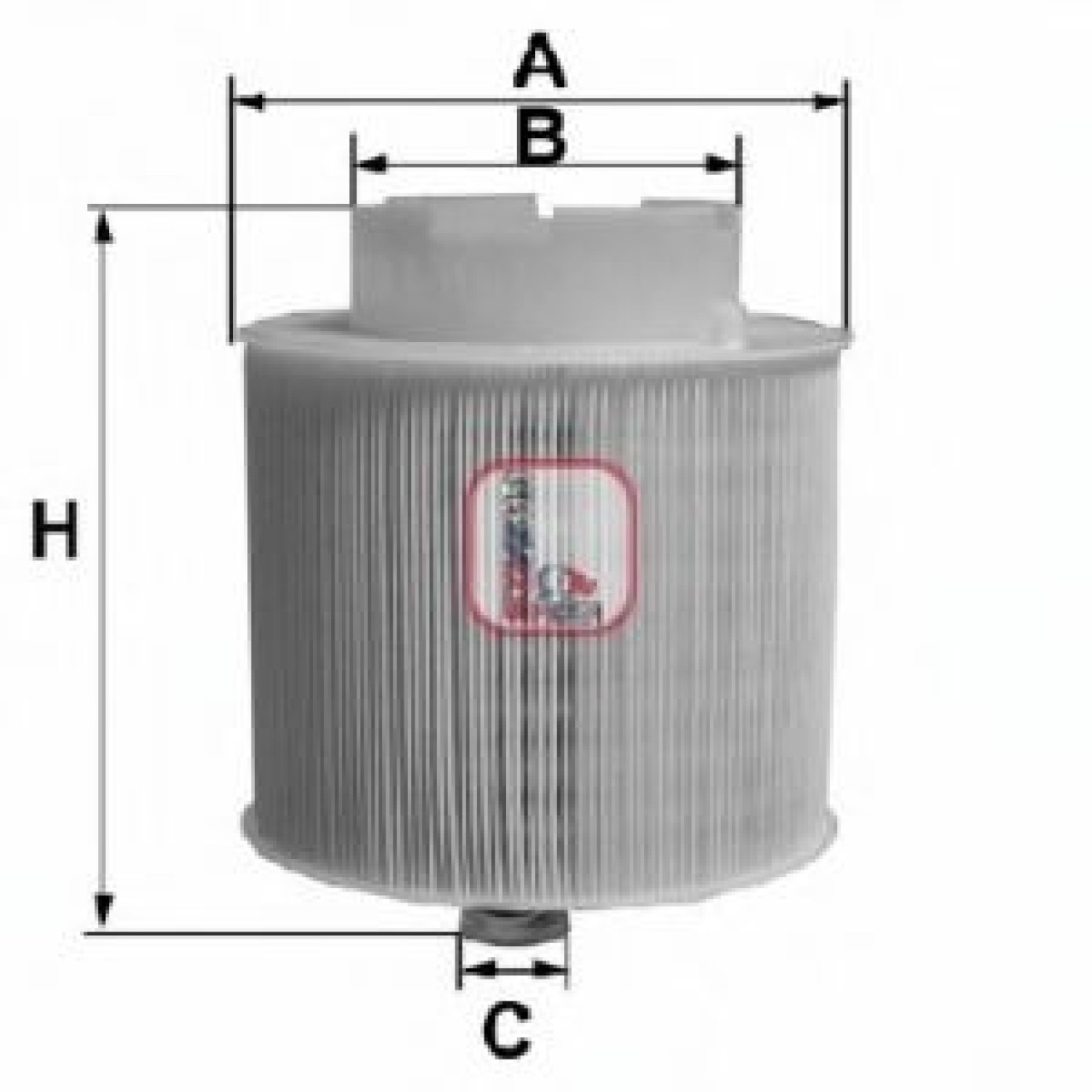 Filtru aer AUDI A6 Avant (4F5, C6) (2005 - 2011) SOFIMA S 7598 A piesa NOUA