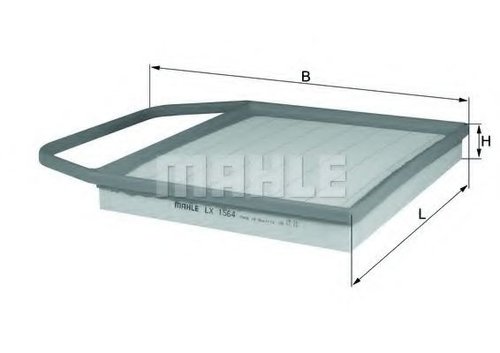 Filtru aer BMW Seria 1 Cabriolet (E88) (2008 - 2013) MAHLE ORIGINAL LX 1564 piesa NOUA