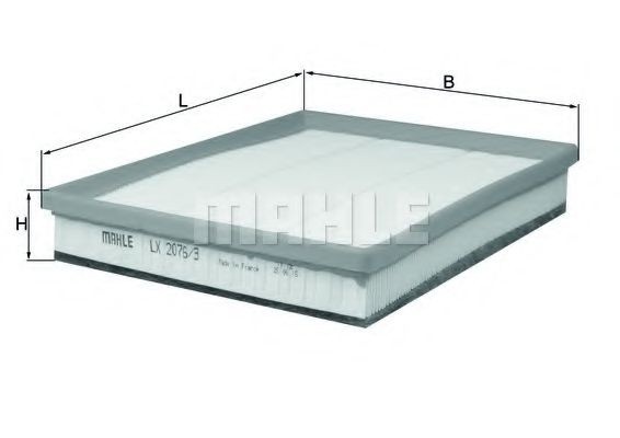 Filtru aer BMW Seria 1 (F21) (2011 - 2016) KNECHT LX 2076/3 piesa NOUA