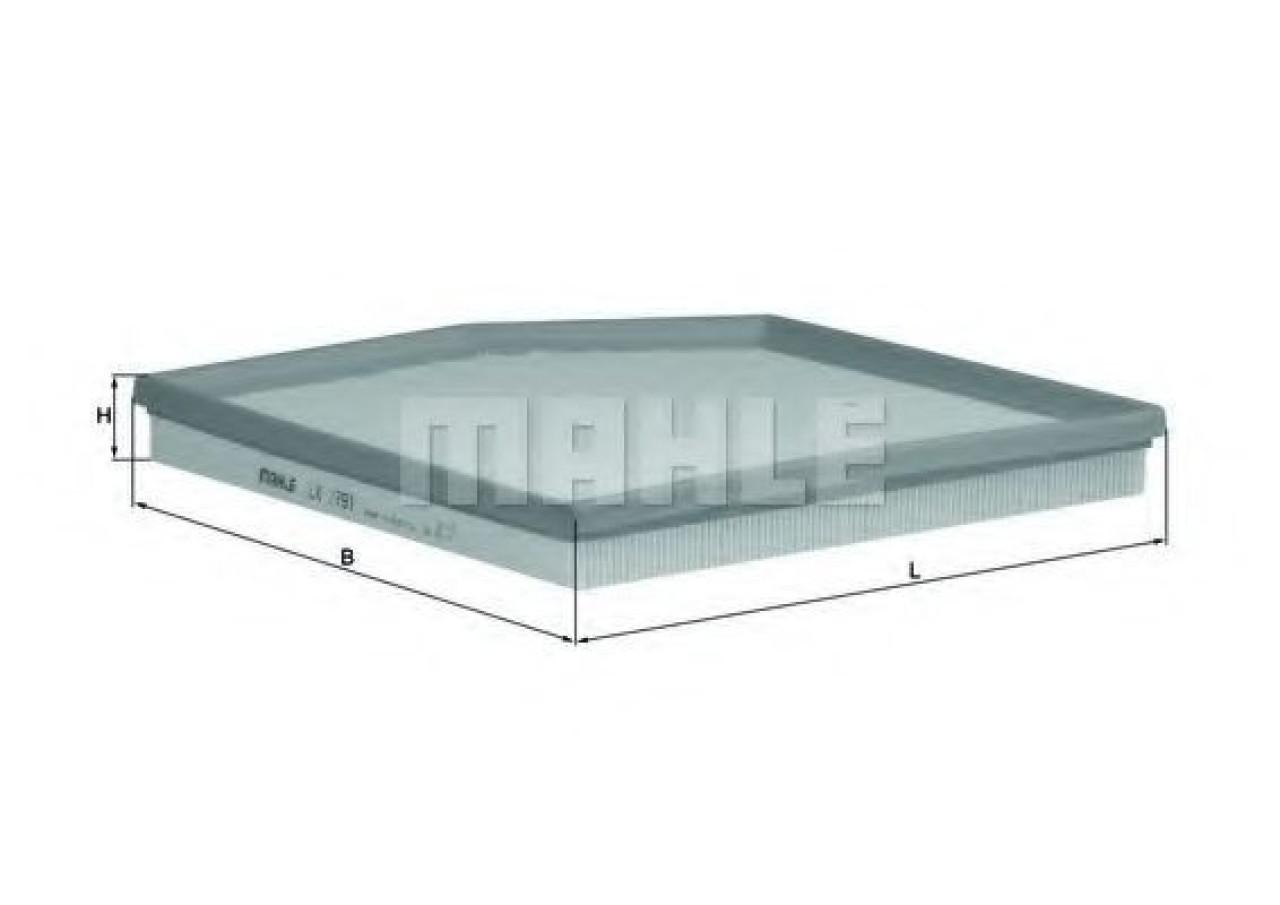 Filtru aer BMW Seria 3 Cupe (E92) (2006 - 2013) MAHLE ORIGINAL LX 1791 piesa NOUA