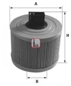 Filtru aer BMW Seria 3 Cupe (E92) (2006 - 2013) SOFIMA S 7636 A piesa NOUA