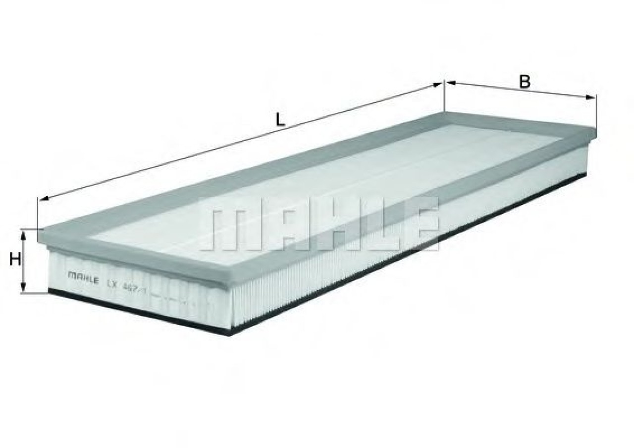 Filtru aer BMW Seria 3 (E36) (1990 - 1998) KNECHT LX 467/1 piesa NOUA