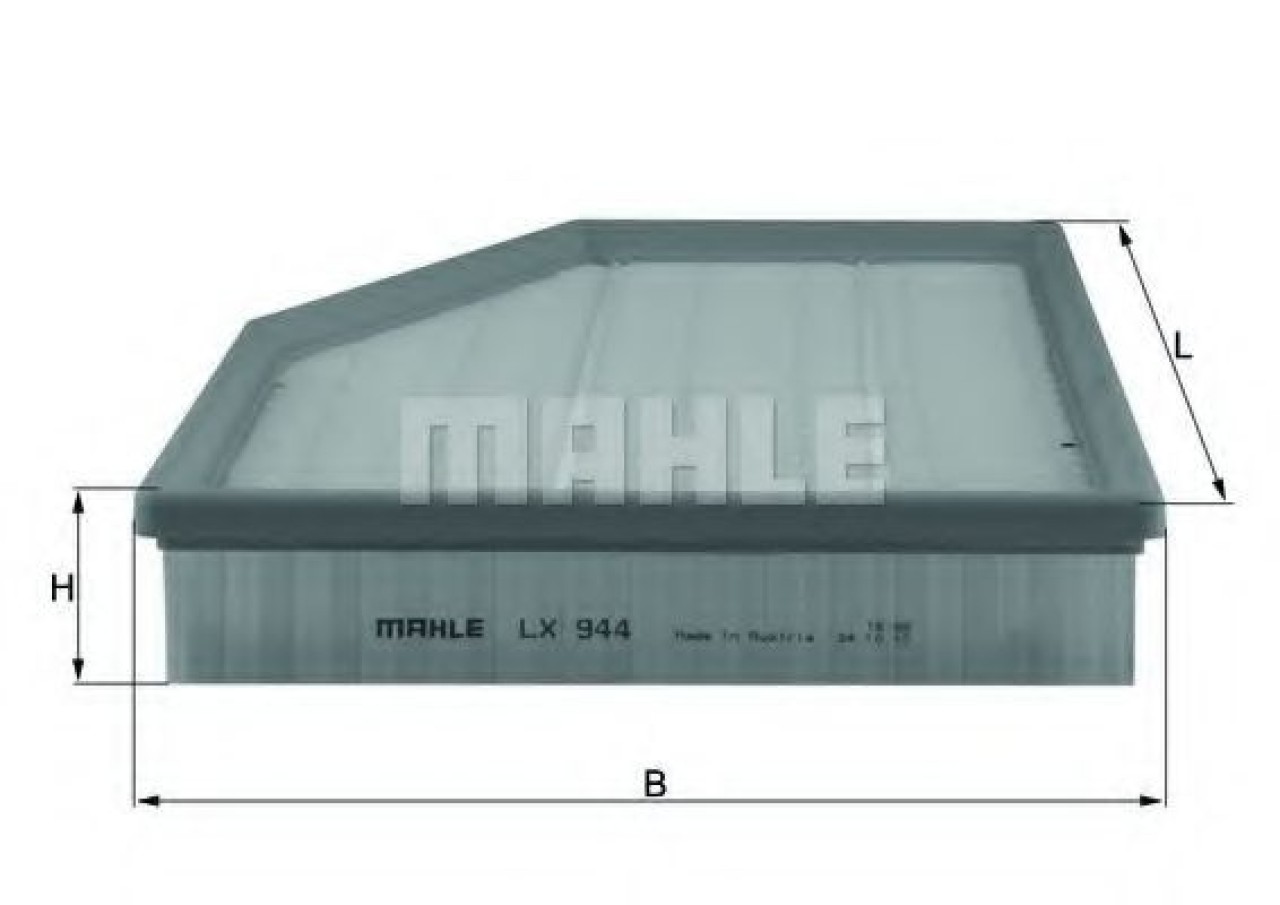 Filtru aer BMW Seria 5 (E60) (2003 - 2010) MAHLE ORIGINAL LX 944 piesa NOUA