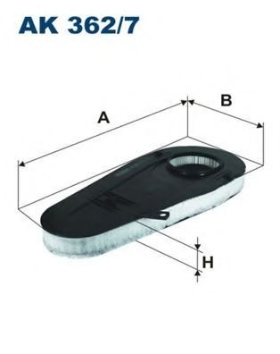 Filtru aer BMW Seria 5 (F10, F18) (2009 - 2016) FILTRON AK362/7 piesa NOUA