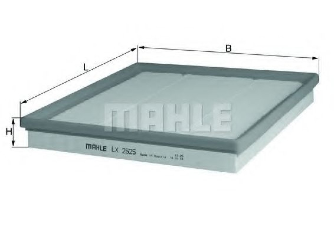 Filtru aer BMW Seria 5 (F10, F18) (2009 - 2016) MAHLE ORIGINAL LX 2525 piesa NOUA