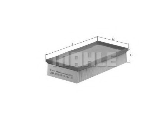 Filtru aer BMW Seria 7 (E38) (1994 - 2001) KNECHT LX 494 piesa NOUA