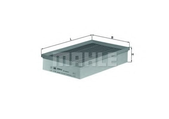 Filtru aer BMW Seria 7 (E65, E66, E67) (2001 - 2009) KNECHT LX 1216 piesa NOUA