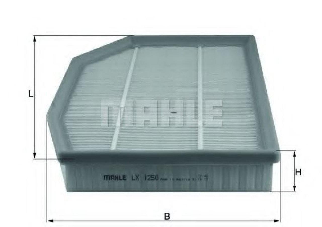 Filtru aer BMW X3 (E83) (2004 - 2011) KNECHT LX 1250 piesa NOUA