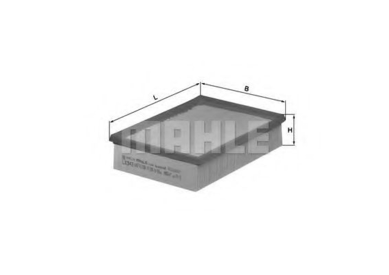 Filtru aer BMW X3 (E83) (2004 - 2011) MAHLE ORIGINAL LX 343 piesa NOUA