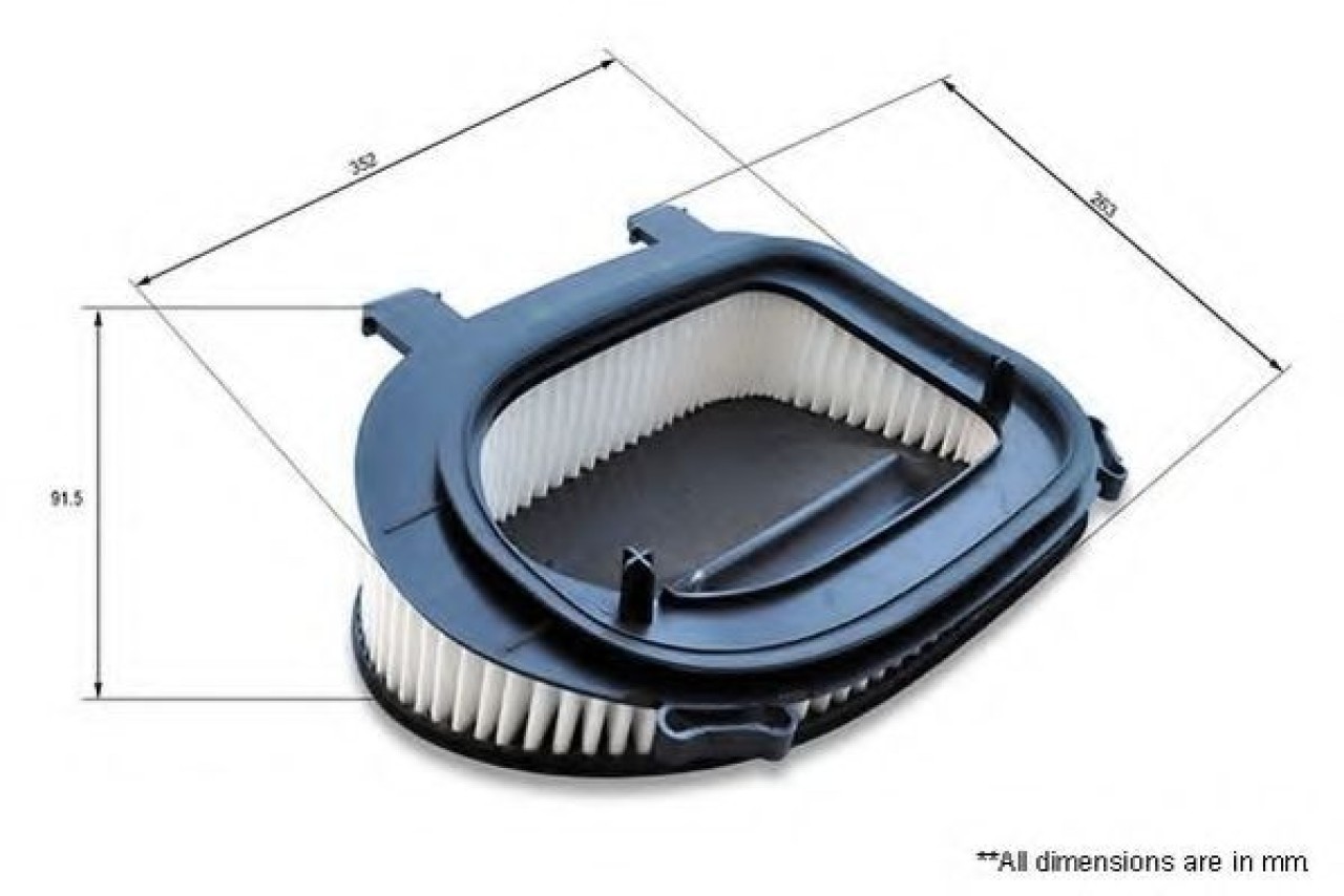 Filtru aer BMW X5 (E70) (2007 - 2013) COMLINE EAF849 piesa NOUA