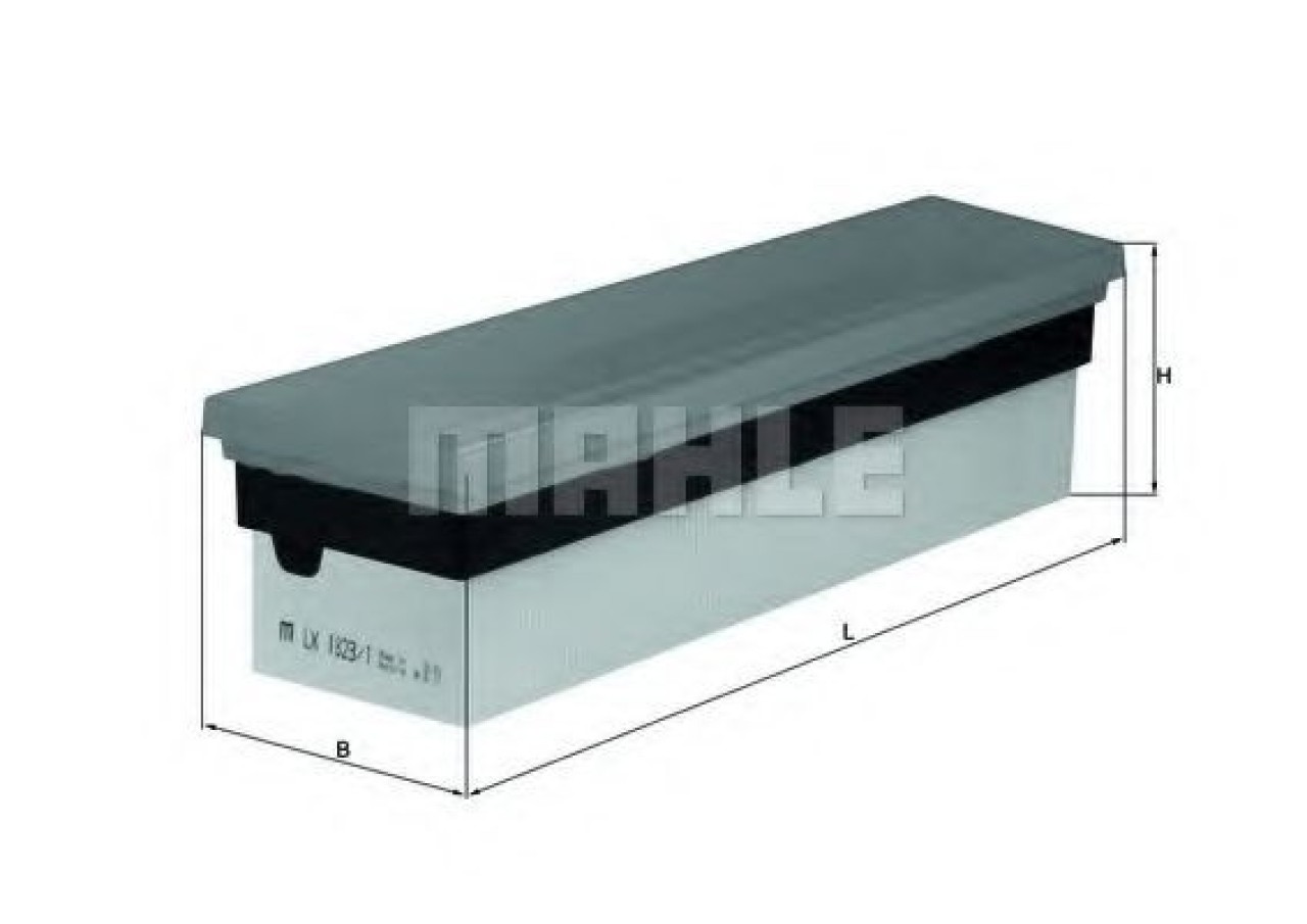 Filtru aer BMW X5 (E70) (2007 - 2013) MAHLE ORIGINAL LX 1823/1 piesa NOUA