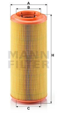 Filtru aer (C12107 MANN-FILTER) SEAT,VW