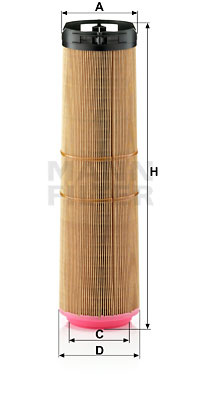 Filtru aer (C121781 MANN-FILTER) MERCEDES-BENZ