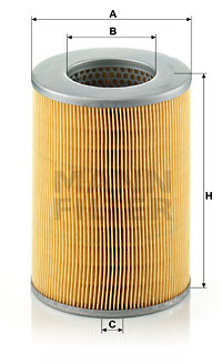 Filtru aer (C13103 MANN-FILTER) NISSAN