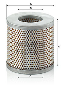 Filtru aer (C1337 MANN-FILTER) MERCEDES-BENZ