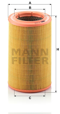 Filtru aer (C14115 MANN-FILTER) RENAULT