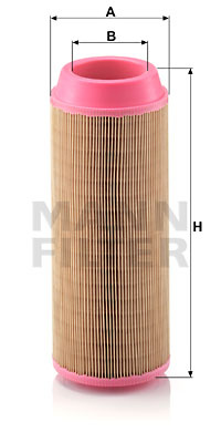 Filtru aer (C14200 MANN-FILTER) AEBI,CHEVROLET,VW