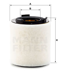 Filtru aer (C15008 MANN-FILTER) AUDI,SEAT,SKODA,VW