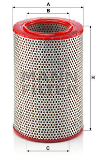 Filtru aer (C15120 MANN-FILTER) MERCEDES-BENZ,NSU,OPEL,PORSCHE