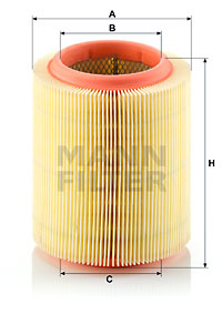 Filtru aer (C1571 MANN-FILTER) LAND ROVER,LDV,ROVER