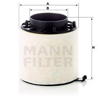Filtru aer (C161141X MANN-FILTER) AUDI
