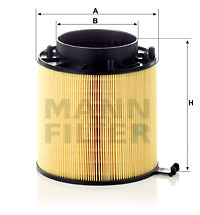 Filtru aer (C16114X MANN-FILTER) AUDI