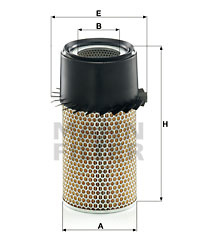 Filtru aer (C16190X MANN-FILTER) FIAT,UMM