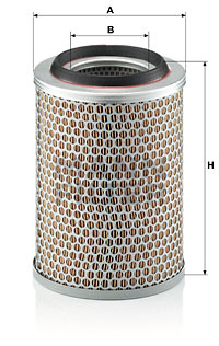 Filtru aer (C17217 MANN-FILTER) MERCEDES-BENZ,PUCH