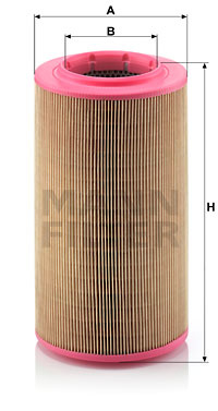 Filtru aer (C17237 MANN-FILTER) Citroen,FIAT,OPEL,PEUGEOT,VAUXHALL
