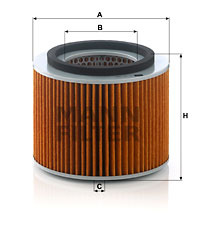 Filtru aer (C18006 MANN-FILTER) NISSAN