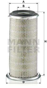 Filtru aer (C18267 MANN-FILTER)