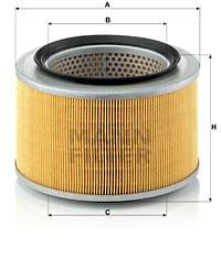 Filtru aer (C1980 MANN-FILTER) SUZUKI
