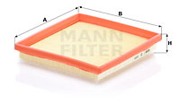 Filtru aer (C21005 MANN-FILTER) OPEL,VAUXHALL