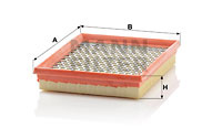 Filtru aer (C2151 MANN-FILTER) AUDI