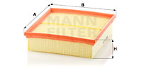 Filtru aer (C22020 MANN-FILTER) INFINITI,MERCEDES-BENZ