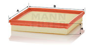 Filtru aer (C22038 MANN-FILTER) SUBARU