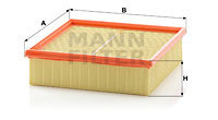 Filtru aer (C22117 MANN-FILTER) AUDI,BARKAS,BOGDAN,CHEVROLET,DAIMLER,DATSUN,JAGUAR,LADA,PORSCHE,SEAT...