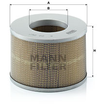 Filtru aer (C22267 MANN-FILTER) TOYOTA