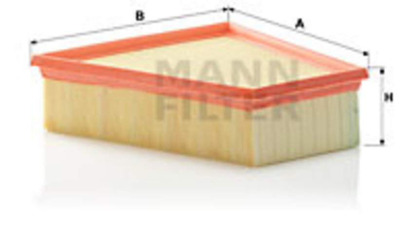 Filtru aer (C22953 MANN-FILTER) SEAT,SKODA,VW