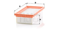Filtru aer (C2325 MANN-FILTER) RENAULT