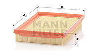Filtru aer (C23451 MANN-FILTER) TOYOTA