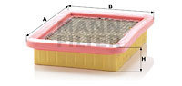 Filtru aer (C2368 MANN-FILTER) DAIHATSU,HOLDEN,TOYOTA