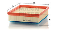 Filtru aer (C24024 MANN-FILTER) BMW