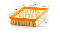 Filtru aer (C2448 MANN-FILTER) SUZUKI