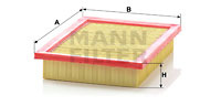 Filtru aer (C2496 MANN-FILTER) FIAT