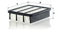 Filtru aer (C25014 MANN-FILTER) MAZDA